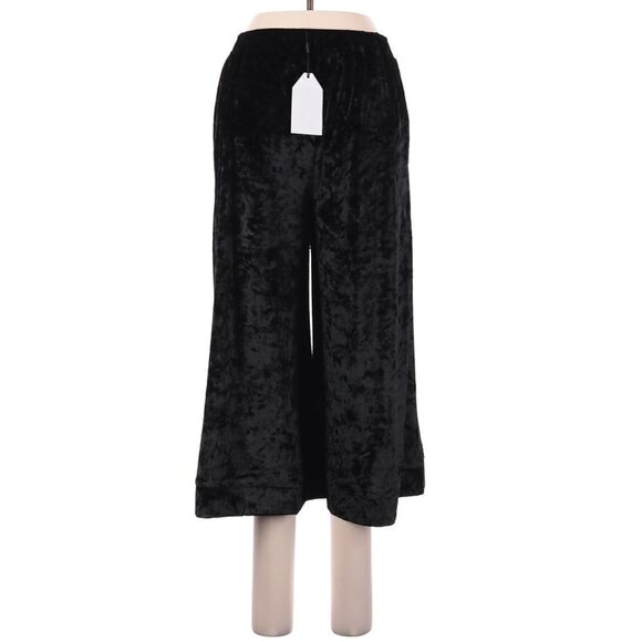 English Factory Crushed Velvet Culotte Pants NWT - Picture 3 of 5